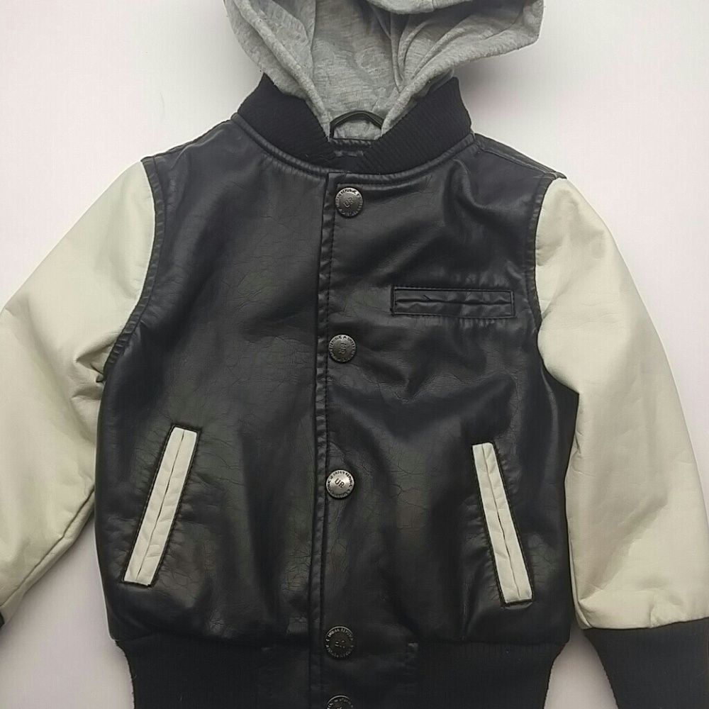 Urban Republic toddler leather  jacket size small - Picture 2 of 8
